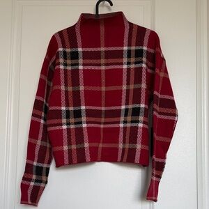 Plaid Red Sweater